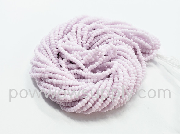 11/0 Seed Beads Opaque Pastel Pink