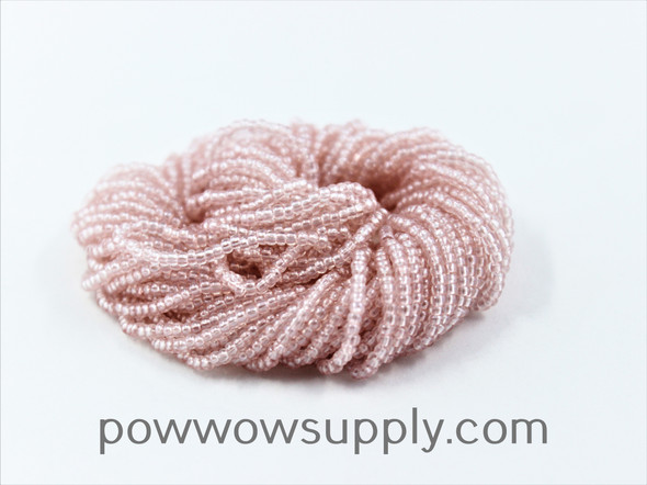 11/0 Seed Beads Transparent Luster Rose