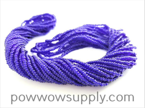 10/0 Seed Beads Transparent Cobalt