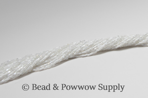 Cord, stretch, elastic floss, white, 0.5mm diameter, 3-pound test. Sold per  150-foot spool. - Fire Mountain Gems and Beads