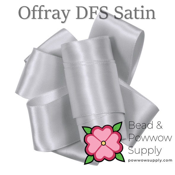 Offray 1 1/2" x 150' DFS Silver