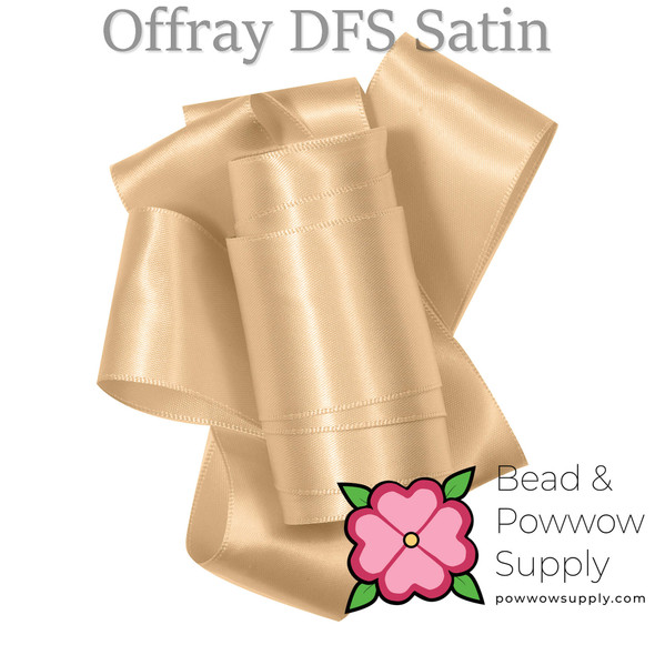 Offray 3/8x21' Double Faced Satin Solid Ribbon