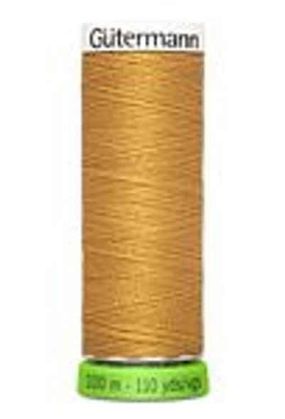 Gutermann Recycled Sew All rPET Thread Sew All Thread 100m 968 Gold