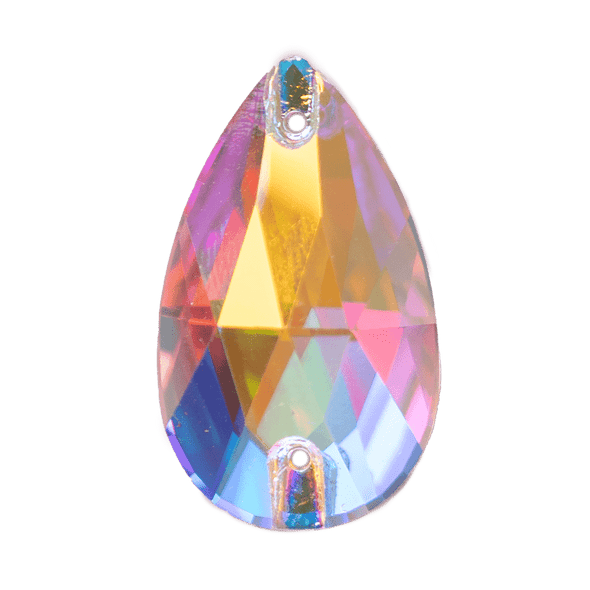 Aurora 3230 12x7mm Pear Crystal AB