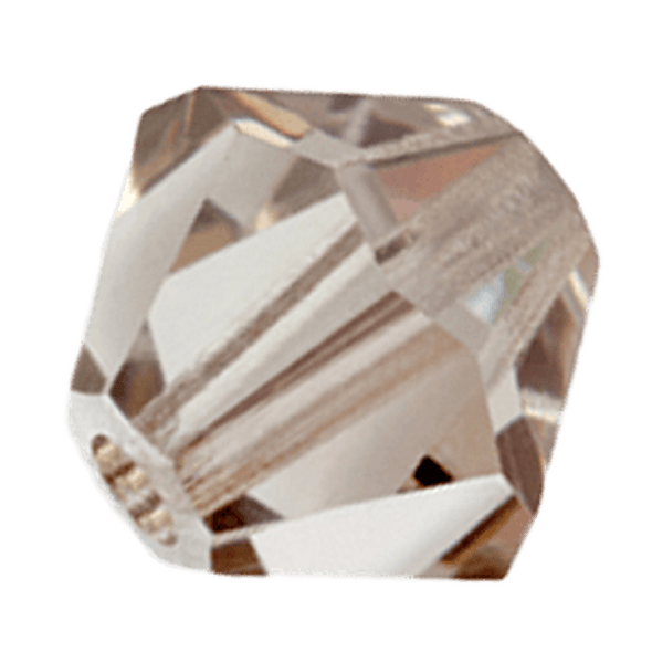 6mm Preciosa Crystal Bicones Crystal Velvet