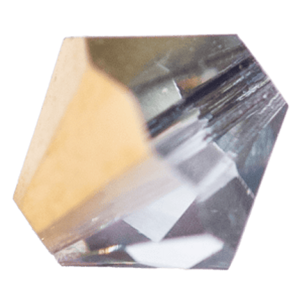 6mm Preciosa Crystal Bicones Aurum
