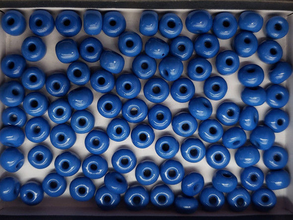 31/0 Seed Beads Opaque Teal Blue