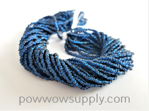 10/0 Seed Beads Silver Lined Montana Blue