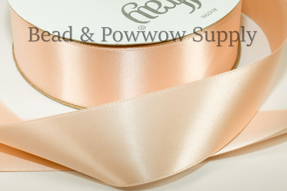 Offray 1 1/2"  DFS Pale Peach   - Yard