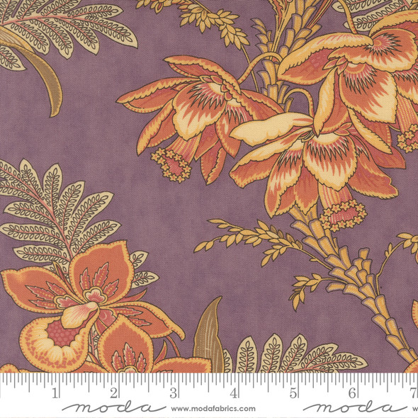 Wild Orchid Moth - 100% Cotton Fabric Wild Orchid Moth - 100% Cotton Fabric