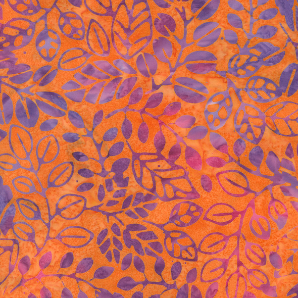 Sunburst Batiks Tangerine 2