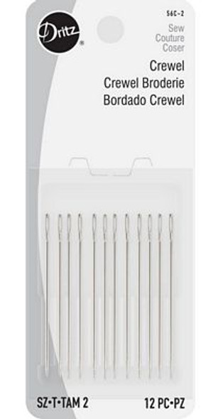 Crewel Needles Size 2