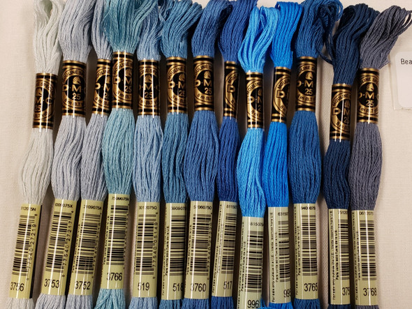 DMC Embroidery Floss Gchigami Set (12 skeins)