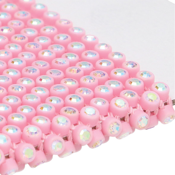 SS8 Rhinestone Banding 10 Yard Card - Pink