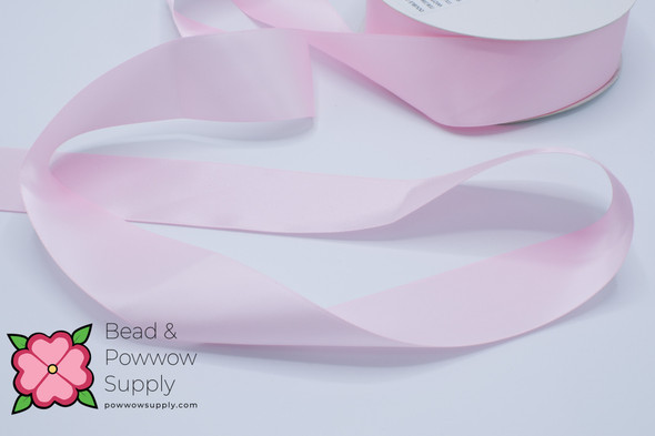 Double Face Satin Ribbon Pink - sold by the yard