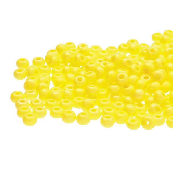 10/0 Seed Beads Terra Intensive Yellow