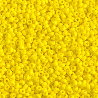 Miyuki 11/0 Seed Beads Opaque Yellow