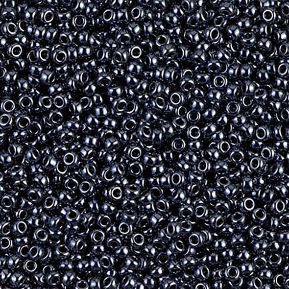 Miyuki 11/0 Seed Beads Gunmetal