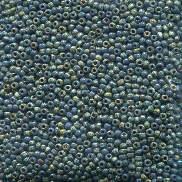 Miyuki 11/0 Seed Beads Picasso Montana Matte