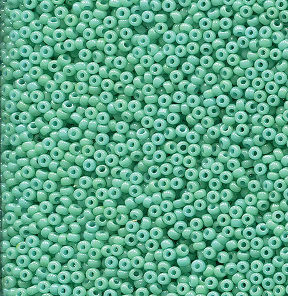 Miyuki 11/0 Seed Beads Duracoat Opaque Dyed Turqoise