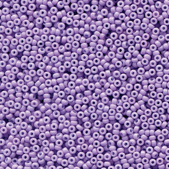 Miyuki 11/0 Seed Beads Duracoat Opaque Dyed Lilac