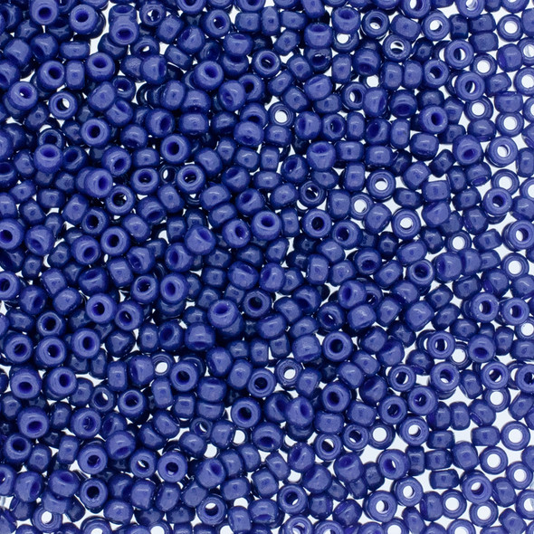 Miyuki 11/0 Seed Beads Duracoat Opaque Navy Blue