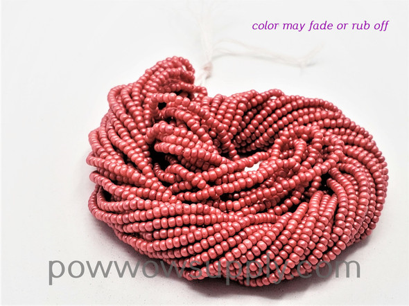 11/0 Seed Beads Pearl Matte Red 11/0 Seed Beads Pearl Matte Red
