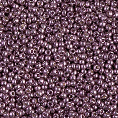 Miyuki 11/0 Seed Beads Duracoat Galvanized Eggplant