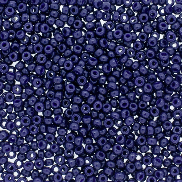 Miyuki 11/0 Seed Beads Duracoat Opaque Dark Navy Blue