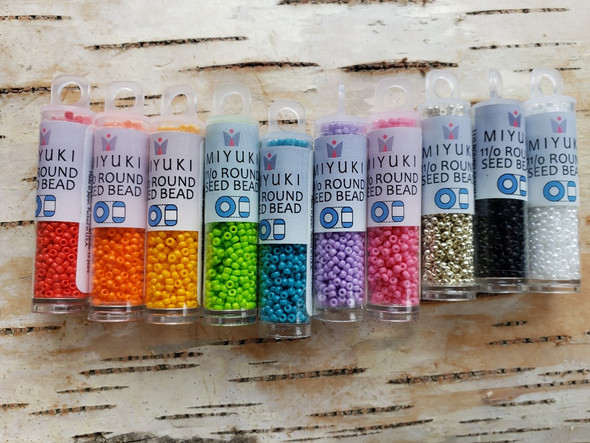 2026 Pride Set Miyuki Seed Beads - collaboration with Black Cat Beading