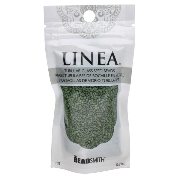11/0 Linea Beads 033 Forest Green - 30 gram bag