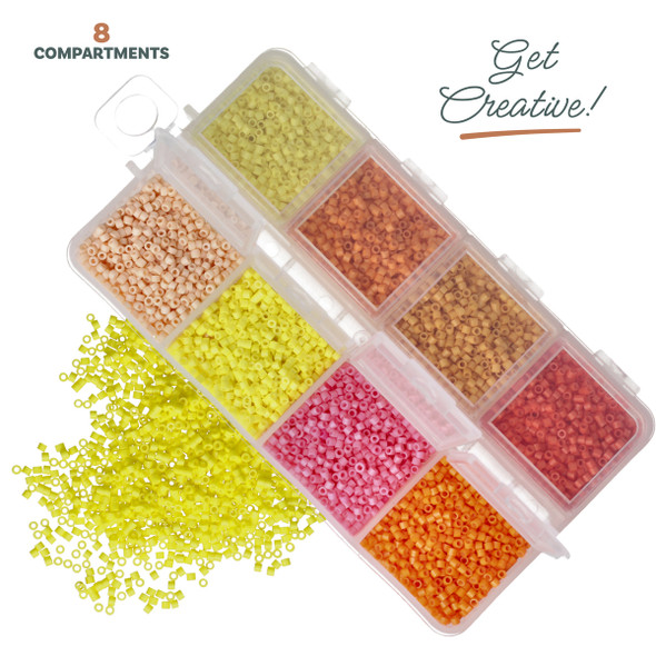 11/0 Linea Beads Mix Sunny Days - 8 colors, 6 grams each