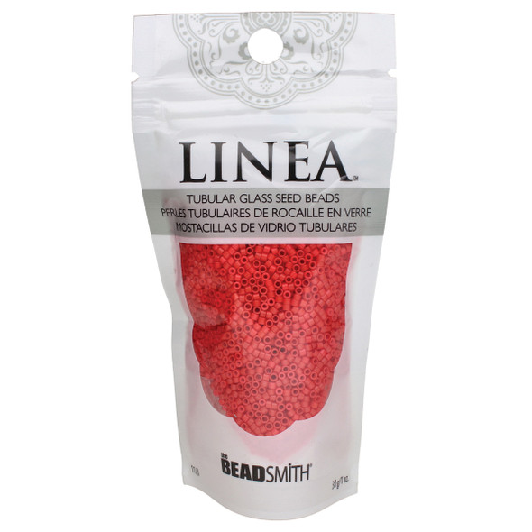11/0 Linea Beads 024 Red - 30 gram bag