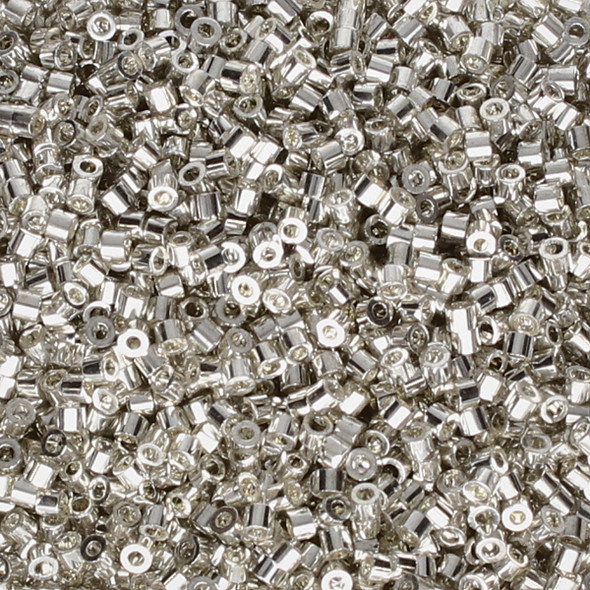 11/0 Linea Beads 057 Metallic Silver - 30 gram bag