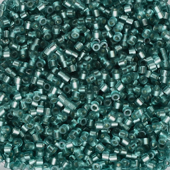 11/0 Linea Beads 058 Silver Lined Blue Zircon - 30 gram bag