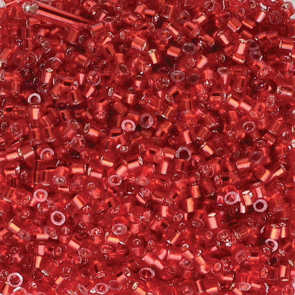 11/0 Linea Beads 059 Silver Lined Red - 30 gram bag