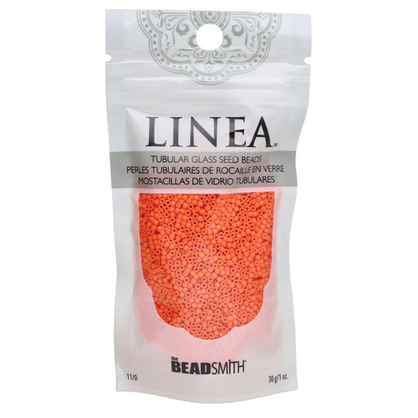 11/0 Linea Beads 028 Orange - 30 gram bag