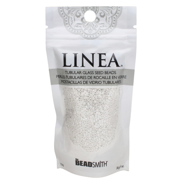 11/0 Linea Beads 012 Satin White - 30 gram bag