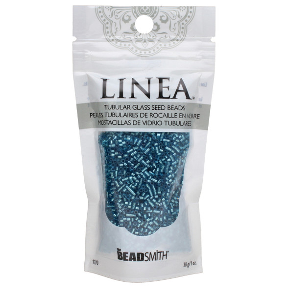 11/0 Linea Beads 062 Blue Capri - 30 gram bag
