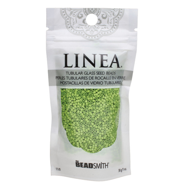 11/0 Linea Beads 030 Lime - 30 gram bag