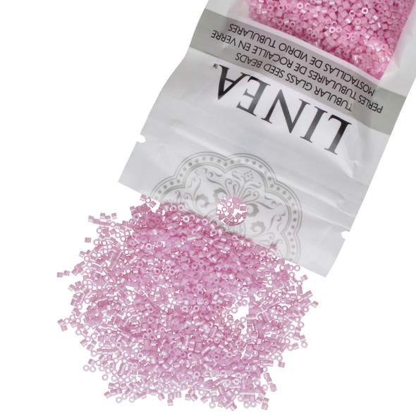 11/0 Linea Beads 064 Bubblegum Pink - 30 gram bag