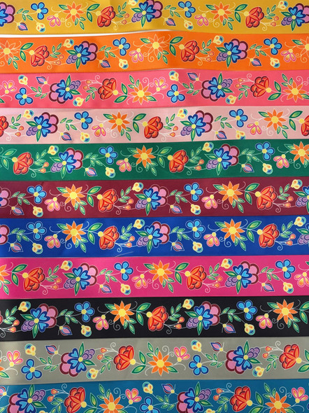 Koko Blooms 1.5" Ribbon - sold by the yard