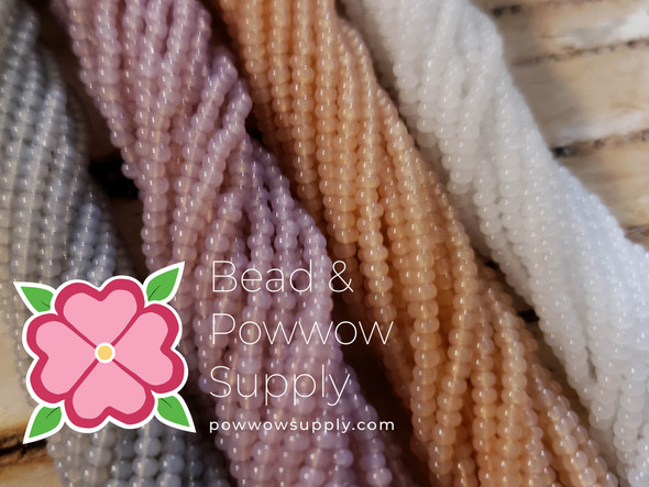 Czech 11/0 Seed Bead Set Opal Earth Tones