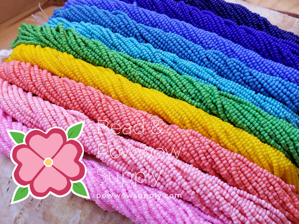 Czech 11/0 Seed Bead Set Unicorn Rainbow