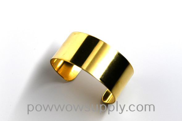 1 1/8" Raw Brass Cuff