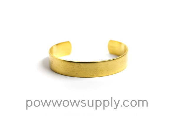 Bracelet Cuff Raw Brass Flat 1/4 Inch Wide (EACH)