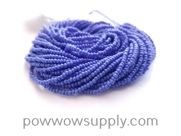 13/0 Seed Beads Opaque Light Blue