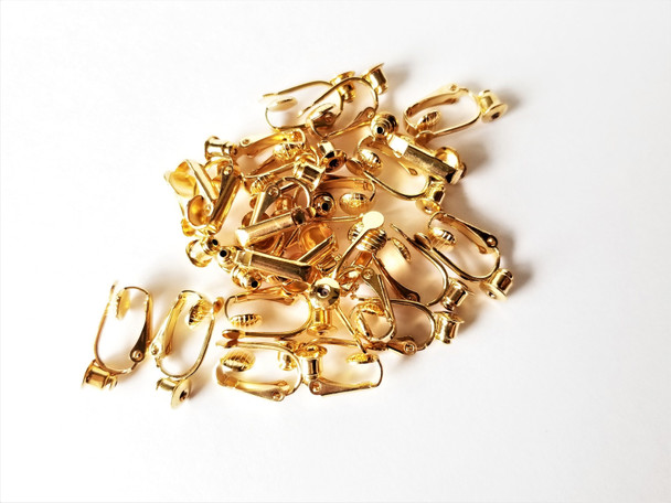 Earring Converter Gold-Plate (12 Pairs)