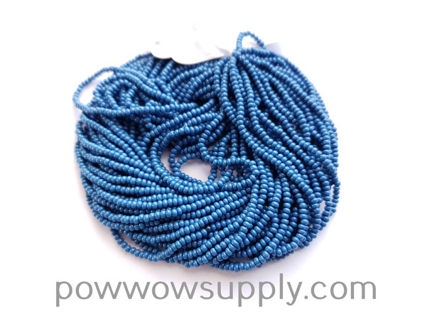 13/0 Seed Beads Opaque Slate Blue