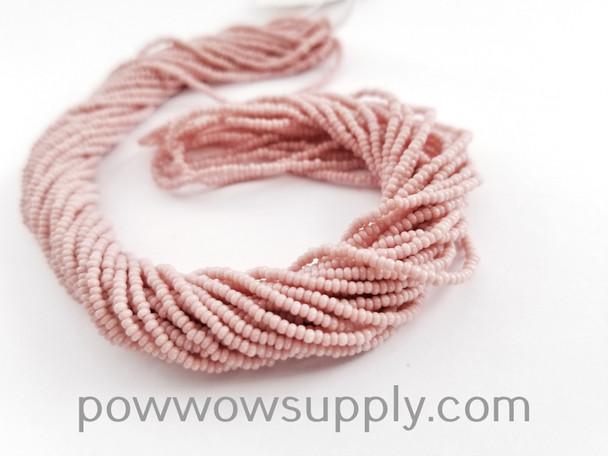 12/0 Seed Beads Opaque Cheyenne Pink